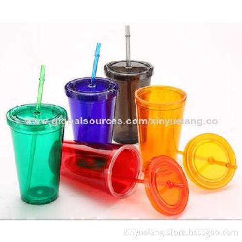 450mL Hot-sale Plastic Travel Mugs, SGS, FDA and LFGB MarksNew